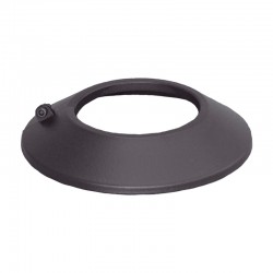 Rosetón para estufa de pellet 80mm