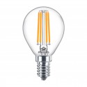 Bombilla esférica LED E14 6,5W 806LM 4000K Fil
