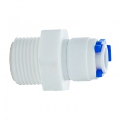 Adaptador rosca macho 3/8" tubo 1/4"