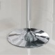 Mesa de comedor redonda de cristal Runa