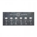 Cuelga llaves decorativo de MDF 44x19cm