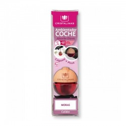 Ambientador de coche aroma a moras