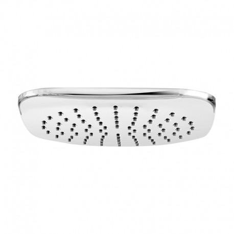 Rociador de ducha cuadrado cromo 22,5cm