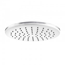 Rociador de ducha cromo/blanco 22.5cm