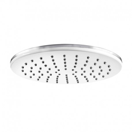 Rociador de ducha cromo/blanco 22.5cm