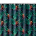 Cortina de poliéster para baño Guzmania