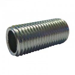 Tubo roscado de acero 40mm 10x1cm 2uds