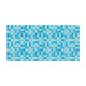 Placa decorativa alveolar gresite azul