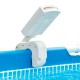 Cascada de luz LED multicolor piscina