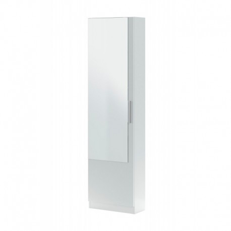 Zapatero con espejo 1 puerta blanco Gusto