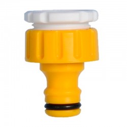 Racor de 3/4" y 1/2" para grifo Hozelock