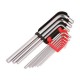 Juego de 9 llaves Allen hexagonales