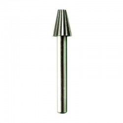 Fresa tornero de acero cónica 6 y 3mm