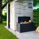 Arcón de resina gris 300L Moby Keter