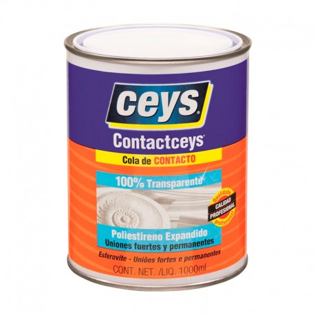 Cola de contacto poliestireno Ceys 1L