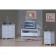 Mueble Dogar cómoda de 4 cajones blanca Tabac