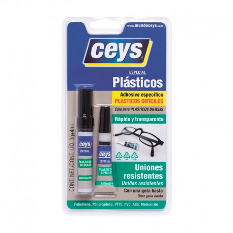 Ceys adhesivo plásticos difíciles