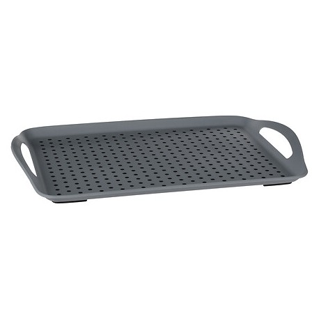Bandeja antideslizante de polipropileno 45x32x4,5cm