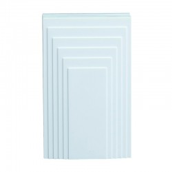 Timbre musical rectangular 80db
