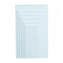 Timbre musical rectangular 80db