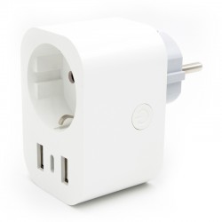 Enchufe Smart WiFi + 2 puertos USB + puerto C 3860W
