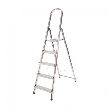 Escalera de aluminio 5 peldaños