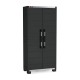 Armario alto XL PVC negro Garaje Keter