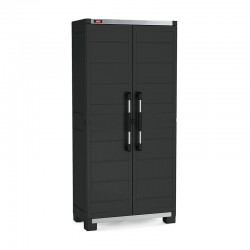Armario alto XL PVC negro Garaje Keter