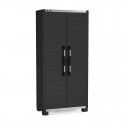 Armario alto XL PVC negro Garaje Keter