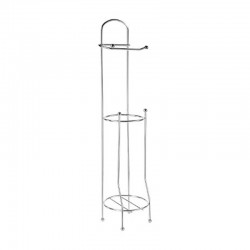 Portarrollos de metal cromado inox. baño