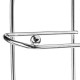 Portarrollos de metal cromado inox. baño
