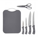 Set de tabla de cortar/cuchillos/tijeras