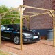 Cochera de madera Henri Forest Style