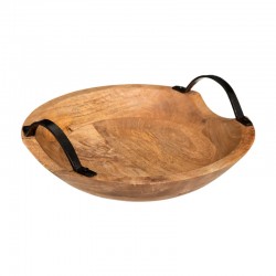 Bol de madera de mango silvestre 30cm