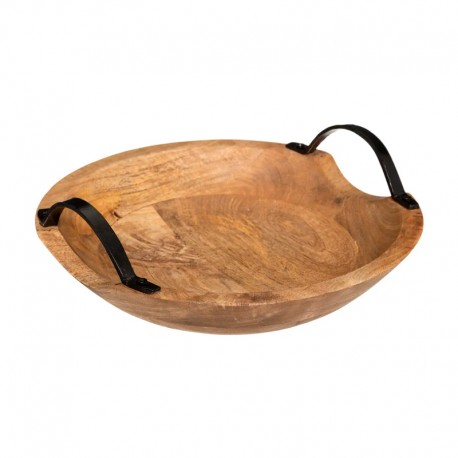 Bol de madera de mango silvestre 30cm