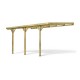 Cochera de madera Henri adosable Forest Style