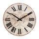 Reloj de pared MDF/metal vintage