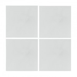 Espejo de pared cristal adhesivo 4 pzas