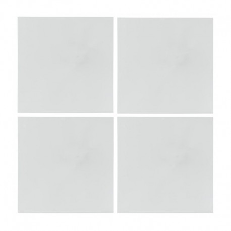 Espejo de pared cristal adhesivo 4 pzas