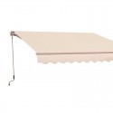 Soporte de aluminio para toldo de techo