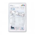 Tira de luces LED blancas decorativas