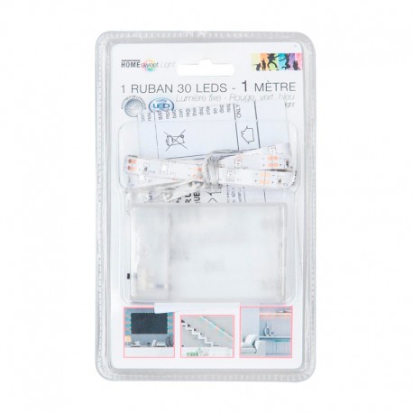Tira de luces LED multicolor decorativas