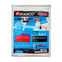 Plástico cubretodo fino Miarco