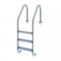 Escalera estándar de acero 3 peldaños