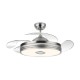 Ventilador de techo DC retráctil con altavoz-bluetooth Ø108cm Matanuska