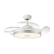 Ventilador de techo DC retráctil con altavoz-bluetooth Ø108cm Matanuska