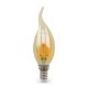 Bombilla vela LED Gold E14 4W 420lm