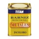 Barniz protector de metales 250ml Titan