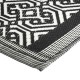 Alfombra decorativa con diseños geométricos 120x180cm