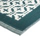 Alfombra decorativa con diseños geométricos 120x180cm